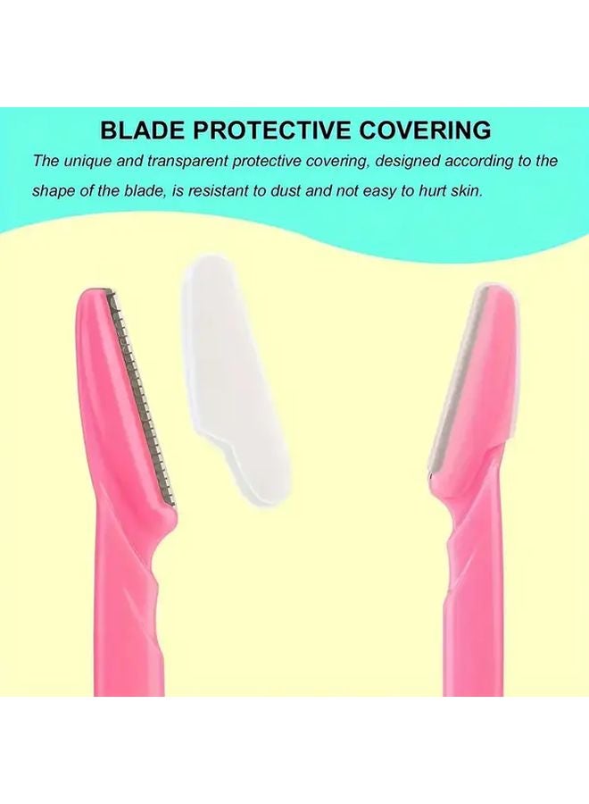 5pcs Stainless Steel Eyebrow Razor Multi Purpose Body Hair Removal Tool - Image 1